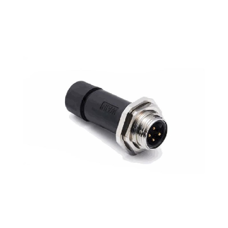 Connecteur mâle 7/8, 2 pol.,   IP67, 3.6A, non-blindé